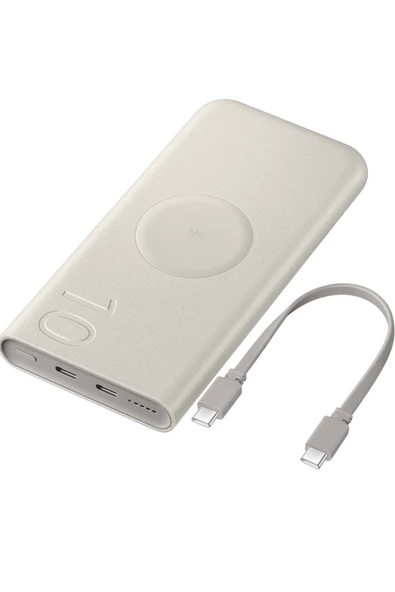 Samsung Kablosuz Powerbank 10000mAh 25W Süper Hızlı Şarj Samsung EB-U2510x Samsung Türkiye Garantili - 5
