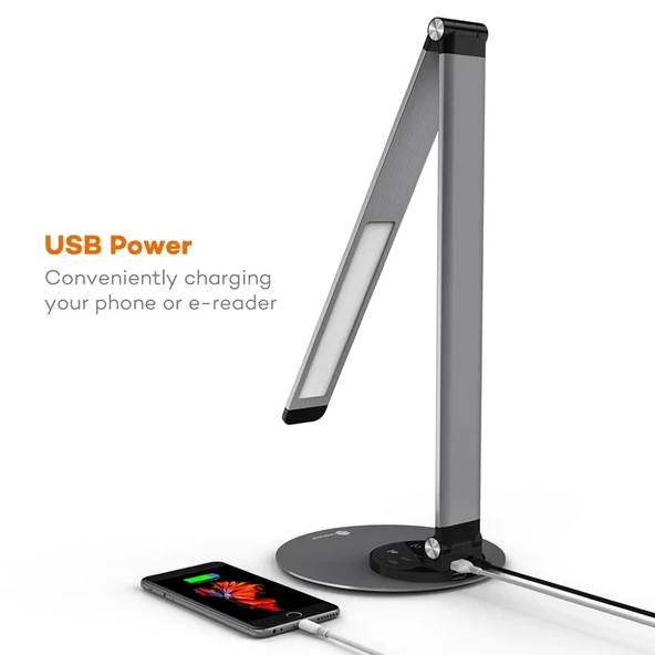 Taotronics TT-DL22-B Ultra İnce Dekoratif LED Masa Lambası - 5
