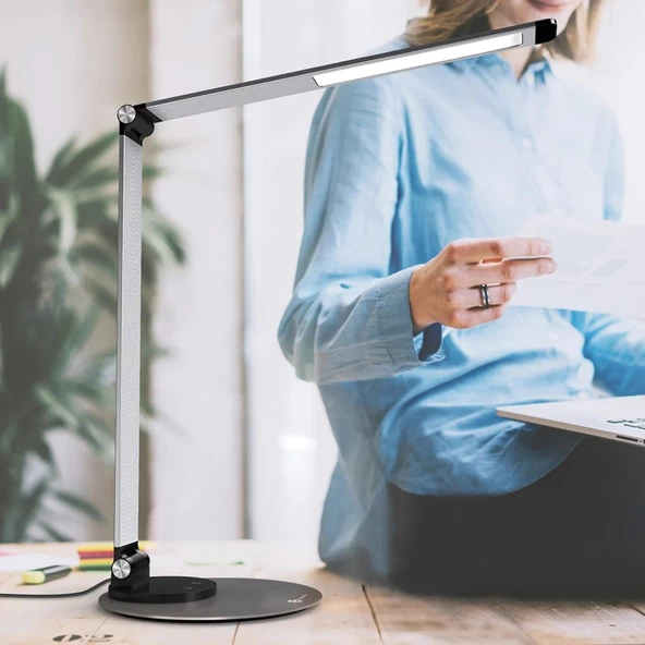 Taotronics TT-DL22-B Ultra İnce Dekoratif LED Masa Lambası - 6