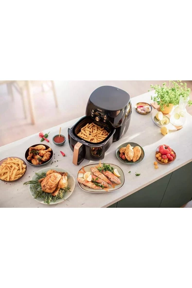 Philips Airfryer XXL HD9867/90 7.3 lt Yağsız Fritöz - 5