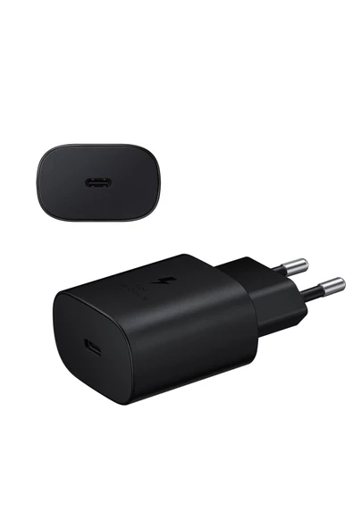 Samsung M34 5G - Galaxy M35 Uyumlu Şarj Aleti 25W HIZLI Şarc Cihazı - 5