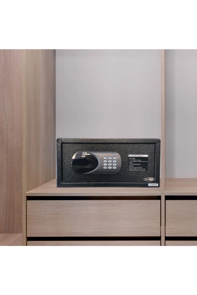 Yuma  YM-802-M Elektronik Şifreli ve Anahtarlı Çelik Kasa - 4