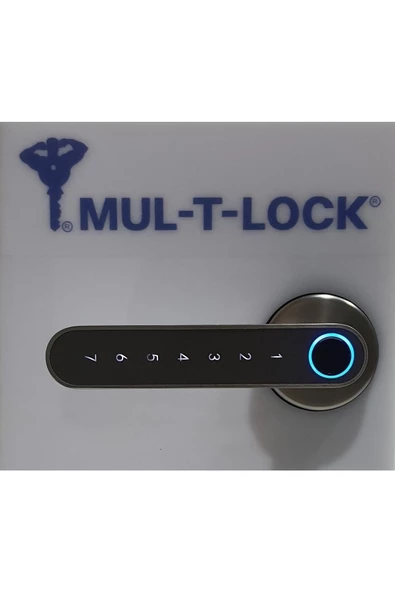 Mul-T-Lock  Multlock Smart Handle - Akıllı Kapı Kolu Saten