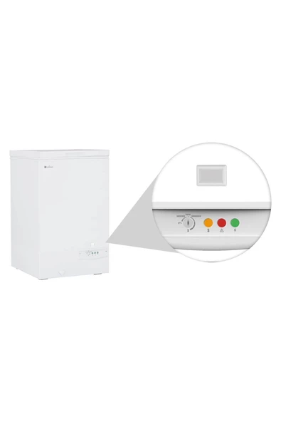 Uğur UDD 165 T D/S R63 C Enerji Sınıfı 104 Lt Sandık Tipi Derin Dondurucu - 2