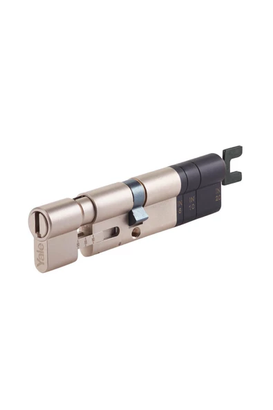 Yale  Linus® Set - Akıllı Kilit L2 Gümüş ve Ayarlanabilir Silindir - 12
