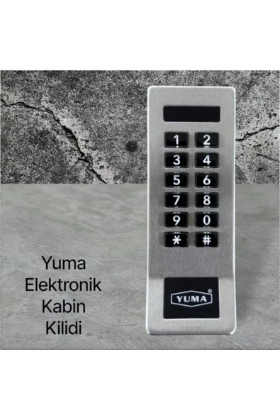 Yuma  Elektronik Şifreli Kabin Kilidi