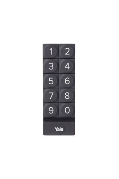 Yale  05/301000/BL Akıllı Tuş Takımı Kilit - Linus Akıllı Kilit ile Çalışır - Misafirlerinizin