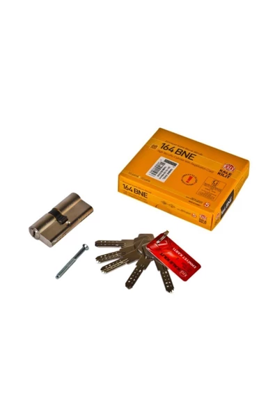 Kale Kilit  KALE KİLİT 164 BNE EMNİYET KARTLI BİLYALI BAREL 68 MM 164BNE00006
