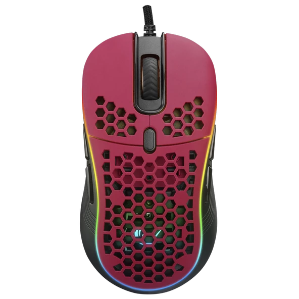 Rampage SMX-R85 GENTLE 6400dpi Kırmızı RGB Ledli Makrolu Gaming Oyuncu Mouse