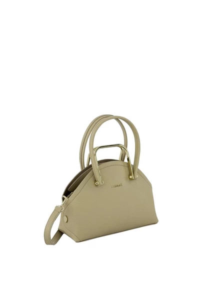 Kriste Bell Çapraz Askılı Kadın Çanta Vizon 7299 - Resim 2