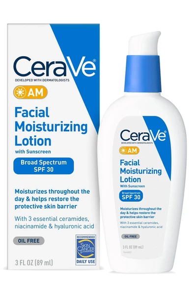 CeraVe SPF30 Yüz Nemlendirici Gündüz Losyonu 89ML