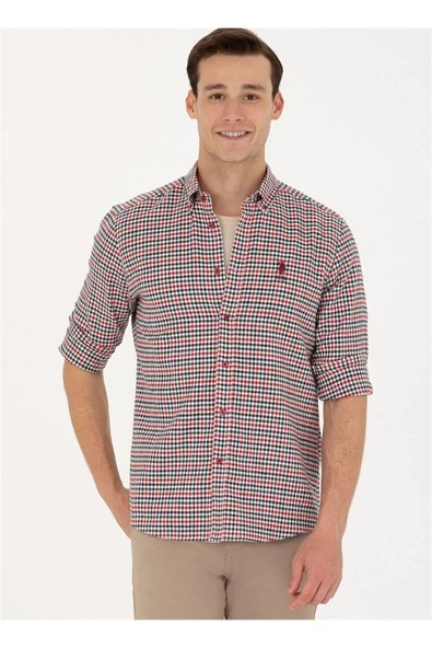 US POLO ASSN ERKEK DOKUMA GOMLEK G081GL004-000-1687155 - 7