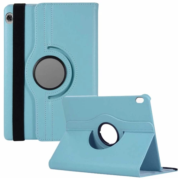 Lenovo Tab M10 TB X505F Uyumlu Kılıf Ekran Koruyucu Ve Kalem Set Mavi - Resim 2