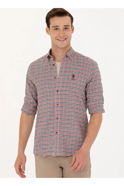 US POLO ASSN ERKEK DOKUMA GOMLEK G081GL004-000-1687155 - 9