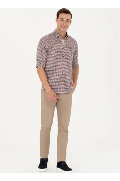 US POLO ASSN ERKEK DOKUMA GOMLEK G081GL004-000-1687155 - 10