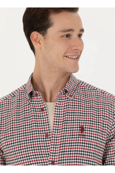 US POLO ASSN ERKEK DOKUMA GOMLEK G081GL004-000-1687155 - 8