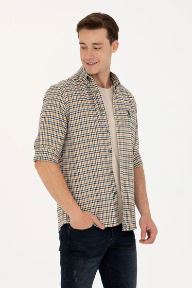 US POLO ASSN ERKEK DOKUMA GOMLEK G081GL004-000-1687155 - 2