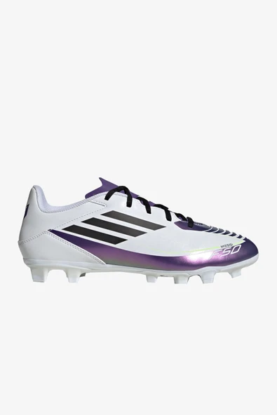 Adidas F50 Club Fxg Messi Unisex Beyaz Krampon (Çim Zemin) IE9093