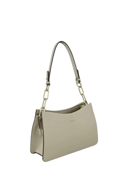 Kriste Bell Kadın Omuz Çantası Bej 7419 - 2