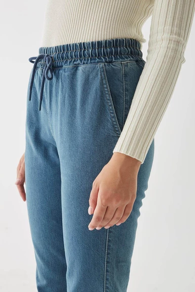 FASHION FRIENDS KADIN DENİM PANTOLON 23K0800K1 - 4