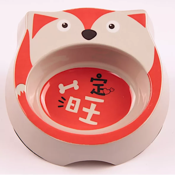 Bobo Kedi Köpek Mama Su Kabı BO-3146A5 270 ML Kırmızı - Resim 3