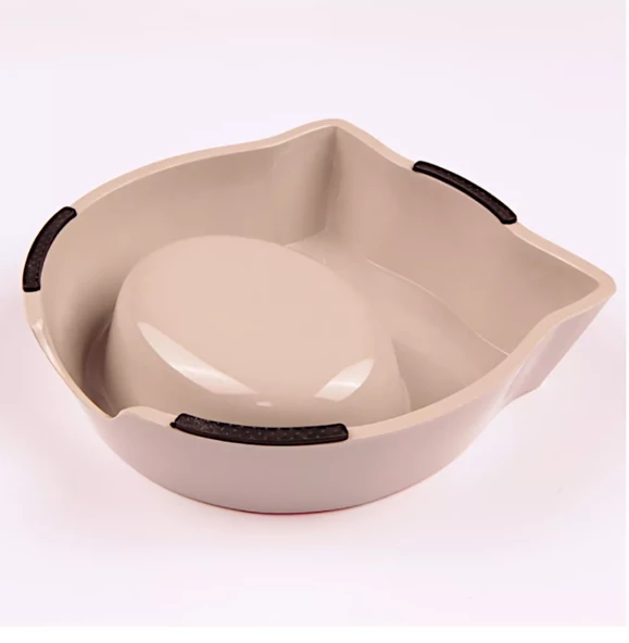 Bobo Kedi Köpek Mama Su Kabı BO-3146A5 270 ML Kırmızı - Resim 4