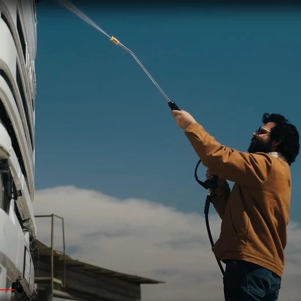 Michelin MPX240THO 4.8HP 240Bar 4 Zamanlı Benzinli Ağır Hizmet Basınçlı Yıkama Makinesi - Resim 5