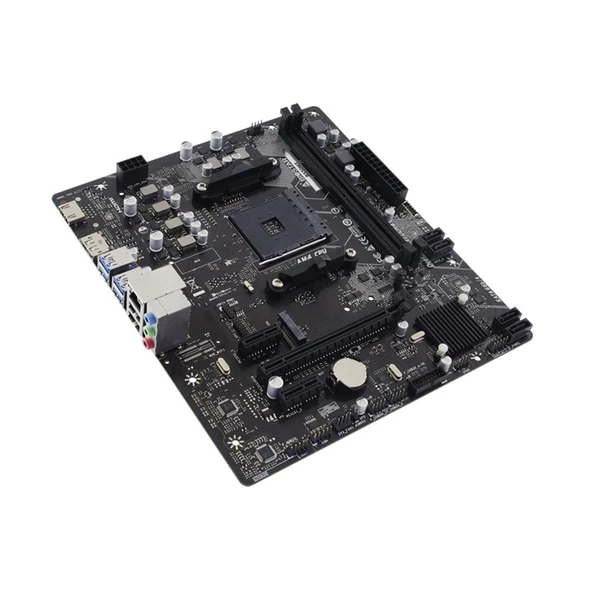 Biostar B550MT DDR4 4400MHz S+V+GL AM4 Micro ATX Anakart - 3