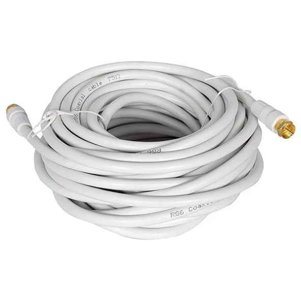 RUTTER RG6 UYDU KABLOSU HAZIR 1MT F KONNEKTÖRLÜ (RT-2202) - 2