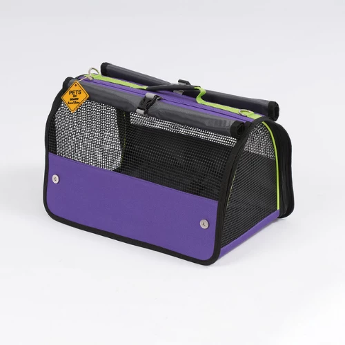 Yıkanabilir Plastik Fileli Kedi Köpek Taşıma Çantası Flybag Model - Resim 6