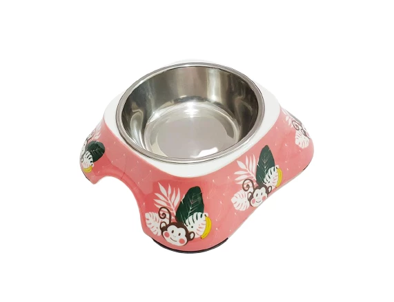 Bobo Kedi Köpek Melamin Mama Su Kabı BO-3138H(A5) 150 ML Maymun