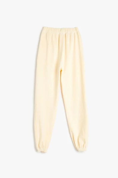 Koton Kız Çocuk Basic Jogger Eşofman Altı Beli Lastikli - 2