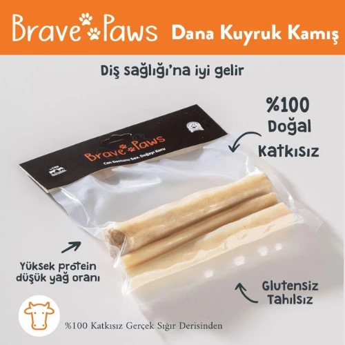 Kurutulmuş Dana Kuyruk Kamış 100 Gram