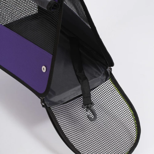 Yıkanabilir Plastik Fileli Kedi Köpek Taşıma Çantası Flybag Model - Resim 8