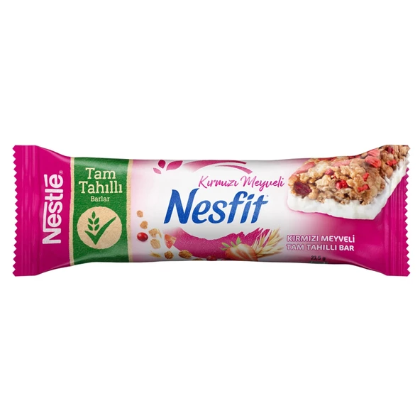 Nestlé Nesfit Kırmızı Meyveli Tam Tahıllı Bar 23,5g