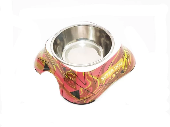 Bobo Kedi Köpek Melamin Mama Su Kabı BO-3138H(A5) 150 ML Renkli ürün görseli