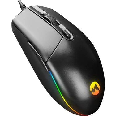 Everest SM-X97 R-STAR Usb 5 Tuşlu RGB Işıklı 6400dpi Gaming Oyuncu Mouse - 2