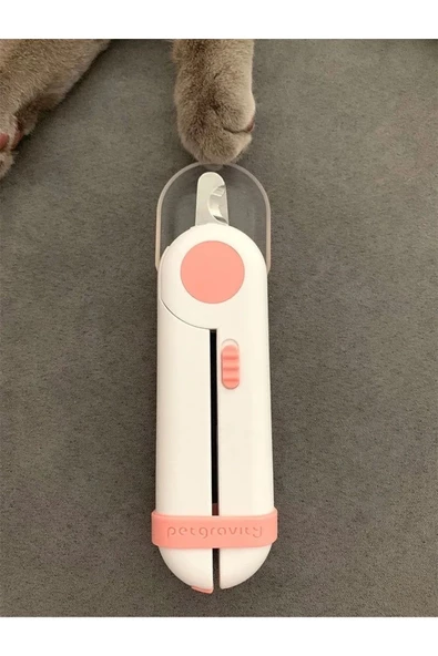 Yüksek Hassasiyetli LED Işıklı Evcil Hayvan Tırnak Makası ve Törpü Ergonomik Tasarım ve Kaymaz Tutuş - 3