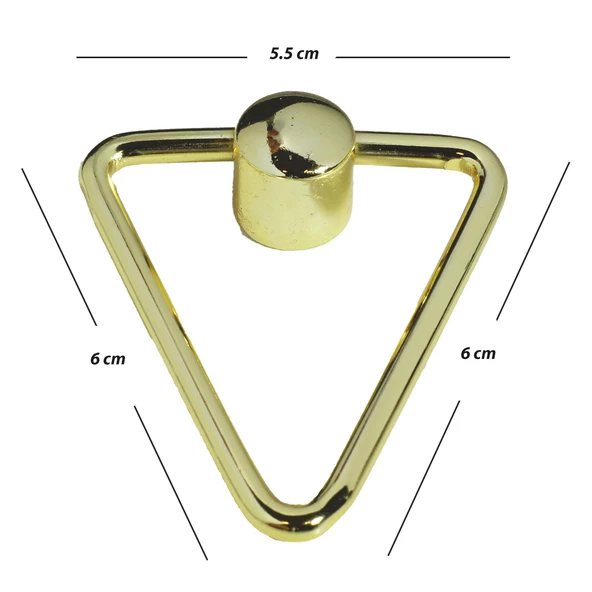 Nobel Sarkaç Mobilya Dolap Çekmece Kulpu Kulbu Üçgen Kulp - 8