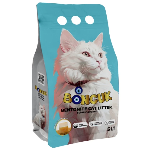 BONCUK MARSİLYA SABUNU KOKULU 5L KEDİ KUMU