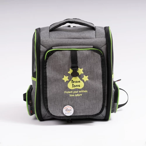 Yıkanabilir Plastik Fileli Kedi Köpek Taşıma Çantası Torik Model - 5
