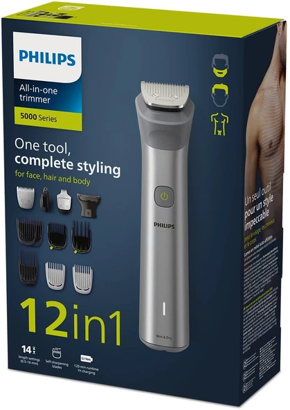 Philips  Erkek Bakım Seti - 12 si Birarada - 6