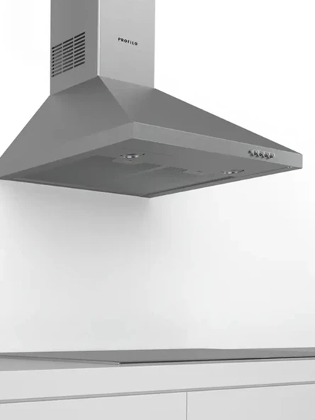 Profilo DVP6C451 D Enerji Sınıfı Paslanmaz Çelik Duvar Tipi Davlumbaz - 2