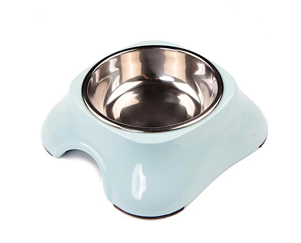 Bobo Melamin Kedi Köpek Mama Su Kabı BO-3138A5 150 ML Mavi ürün görseli