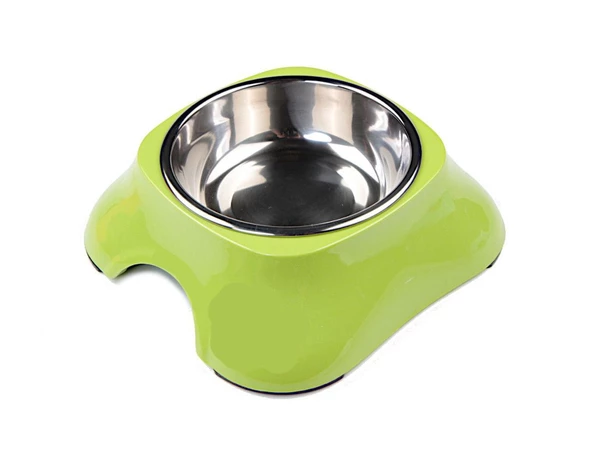 Bobo Melamin Kedi Köpek Mama Su Kabı BO-3138A5 150 ML Yeşil ürün görseli