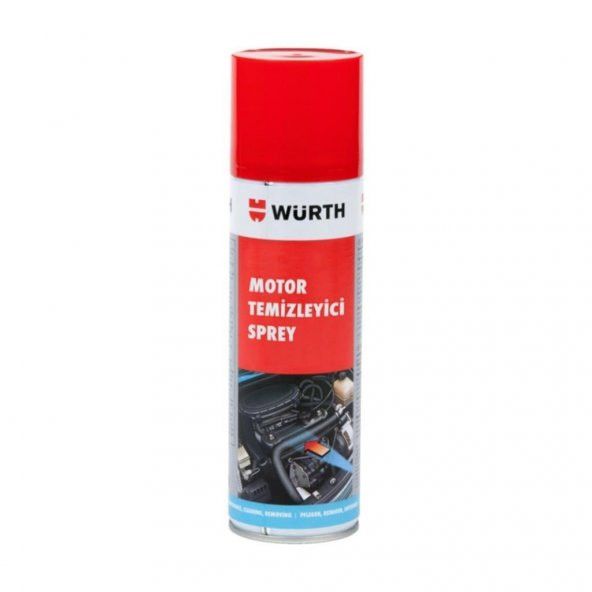 Würth Motor Temizleyici Sprey 500 Ml - Hızlı Motor Üst Parlatıcı