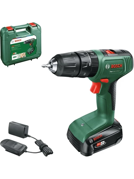 Bosch Easyımpact 18V-40 2.0AH Tek Akülü Darbeli Delme Vidalama Makinesi