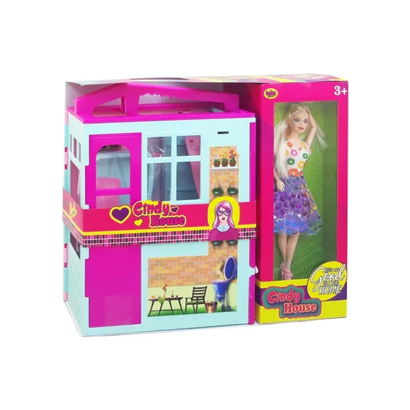 OYDAŞ CİNDY-NİN EVİ BEBEKLİ KUTULU OYD-02617 - 2