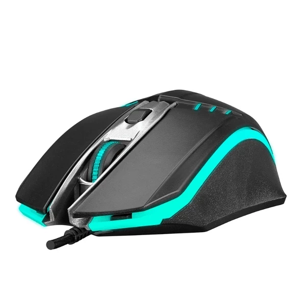 Everest SM-G97 GANK Usb Siyah Rainbow Aydınlatmalı Gaming Oyuncu Mouse - 3