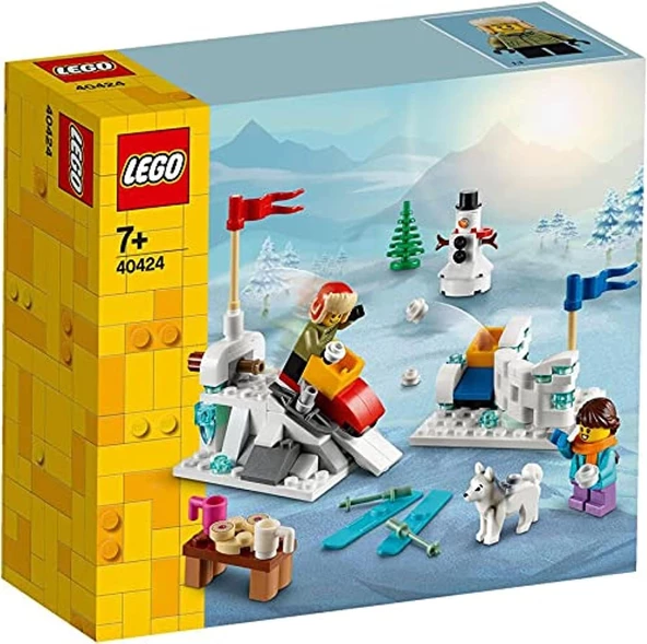 LEGO 40424 İl Kış Kartopu Savaşı Seti Fight